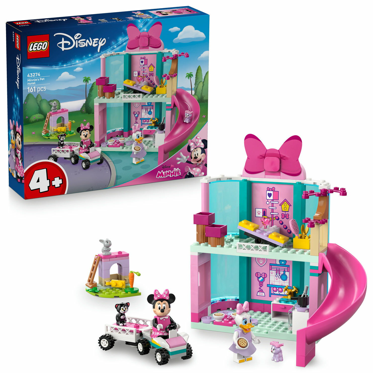 E-shop LEGO® Disney Minnie a hotel pre domácich miláčikov 43274