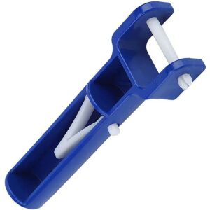 Manueller Pool-Staubsaugerkopf Stielverbinder blau