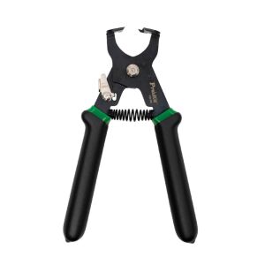 Pro'sKit PM-386 professzionális kábelkötegelő vágó és fogó, kétféle vágási módszer, ergonomikus markolat - SMA
