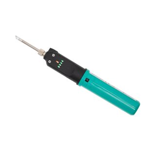 Fier de lipit fără fir Pro’skit SI-B165, 12W, profesional, comutator tactil, încălzire rapidă, baterie interschimbabilă, lampă încorporată, suport, cablu de încărcare USB-C - Mașini de lipit