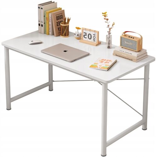 Moderner weißer Computer-Jugendschreibtisch, Loft-Stil, 100 cm breit