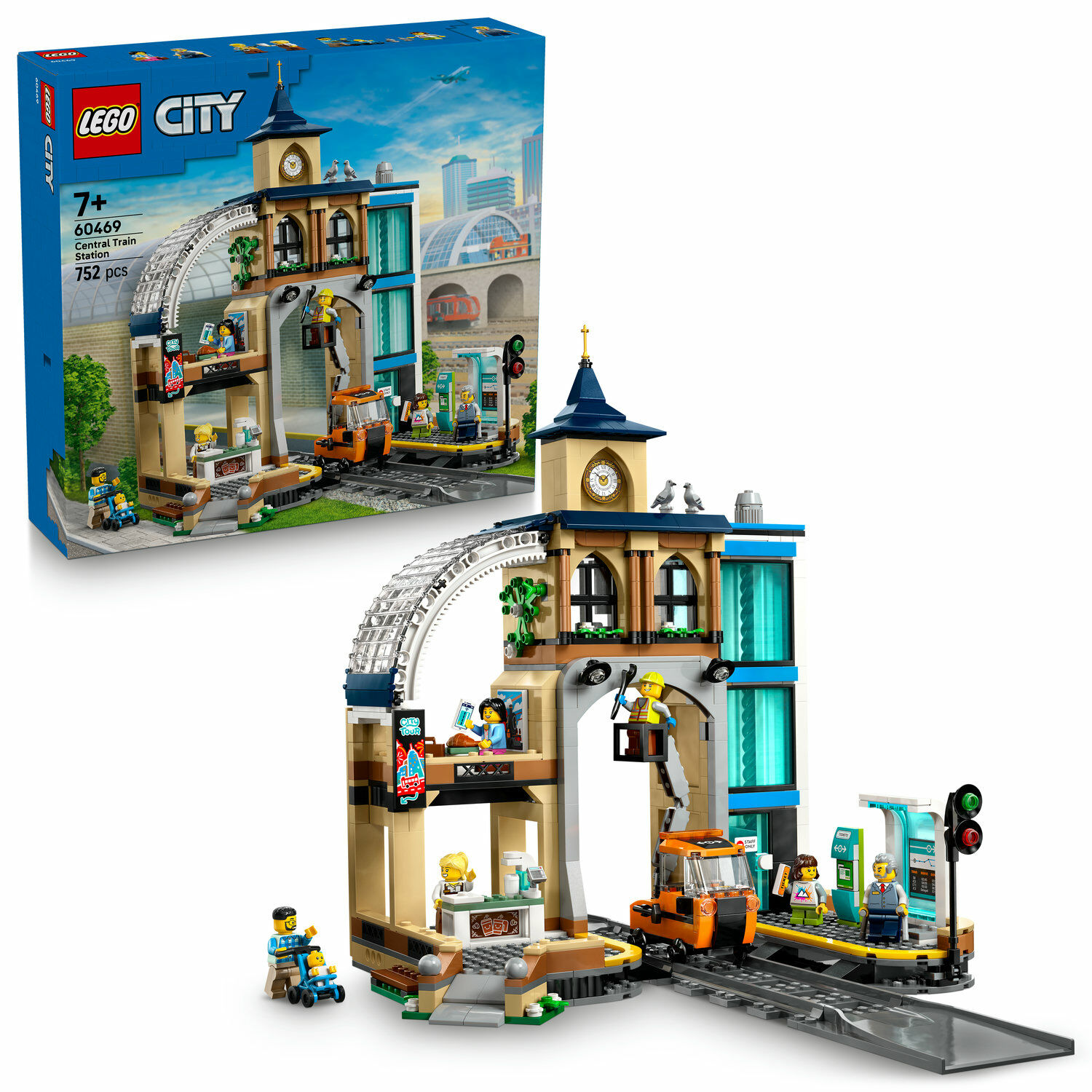 E-shop LEGO® City Hlavná železničná stanica 60469