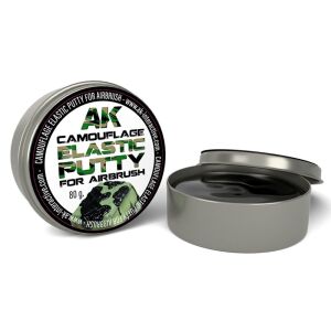 AK Interactive - Kamuflázs Rugalmas Putty - Airbrush - 80g 130287617 - Gyurma