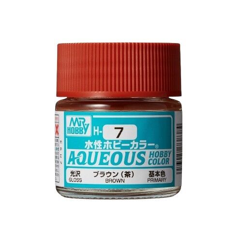 MR Hobby Aqueous Hobby Color Festék - Barna (H-007) - 10 ml