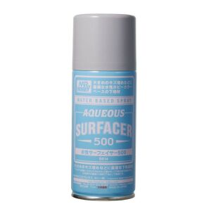 Mr. Hobby - Aqueous Surfacer 500 - Vízbázisú Alapozó Spray - 170ml 130287923 - Festék spray