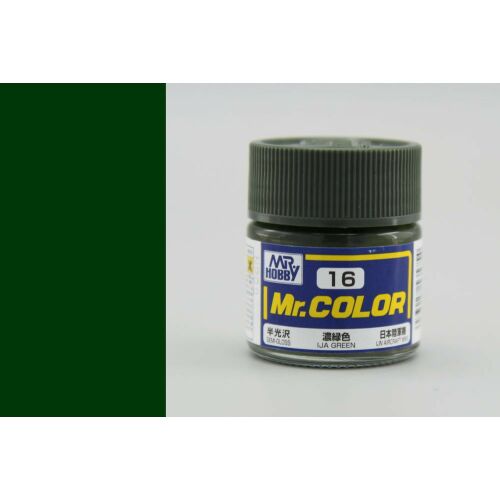 Mr. Color C-016 IJA Zöld Akril Modellfesték - 10ml