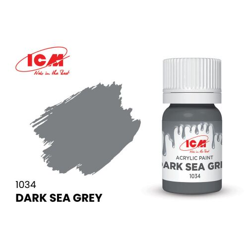 ICM Akril Festék - Sötét Tengerészkék - 12 ml