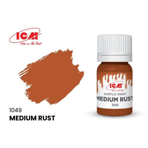ICM Medium Rust Akril Festék - 12 ml