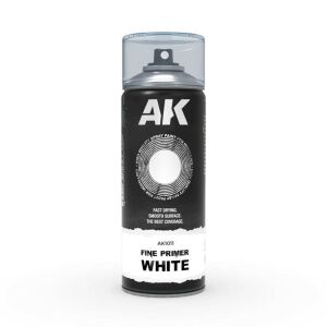 AK Interactive Finom Fehér Alapozó Spray - 400ml 130288244 - Festék spray