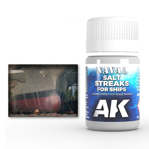 AK Interactive - Naval Salt Streaks - Emalj Effekt - 35ml