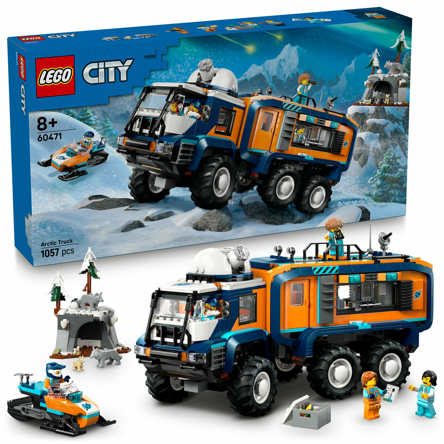 E-shop LEGO® City Nákladné auto s laboratóriom pre prieskumníkov Arktídy 60471