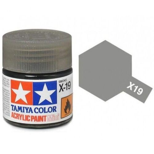 Tamiya X-19 Füstös Szürke Akril Mini Festék - 10ml