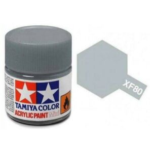 Tamiya XF-80 Akril Mini Festék - Brit Haditengerészeti Szürke - 10ml 130288453 - Akrilfesték