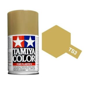 Tamiya TS-3 Sötét Sárga Matt Spray Festék - 100ml 130288454 - Festék spray