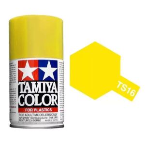 Tamiya TS-16 Sárga Fényes Spray Festék - 100ml 130288458 - Festék spray