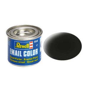 REVELL Email Color 08 Mattschwarz, 14 ml. 130288596 - Revell Hobby-Farbe