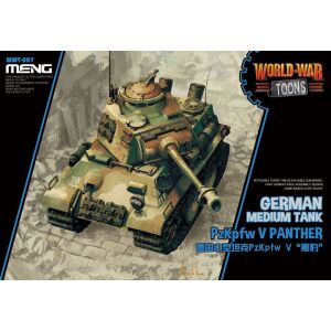 Meng German Medium Tank PzKpfw V Panther (Cartoon Model) (WWT-007) 130288753 - Játék