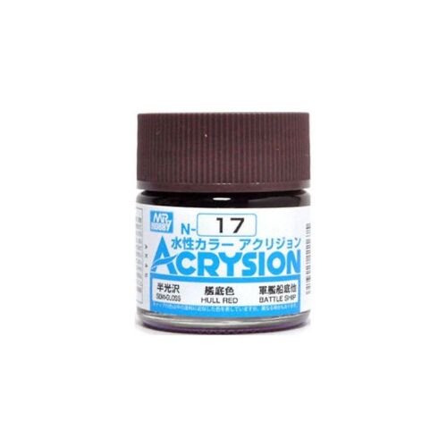 Acrysion - N-017 Hull Red - Akril Festék - 10ml