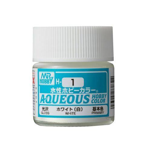 MR HOBBY Aqueous Hobby Color Festék - Fehér - 10 ml 130289000