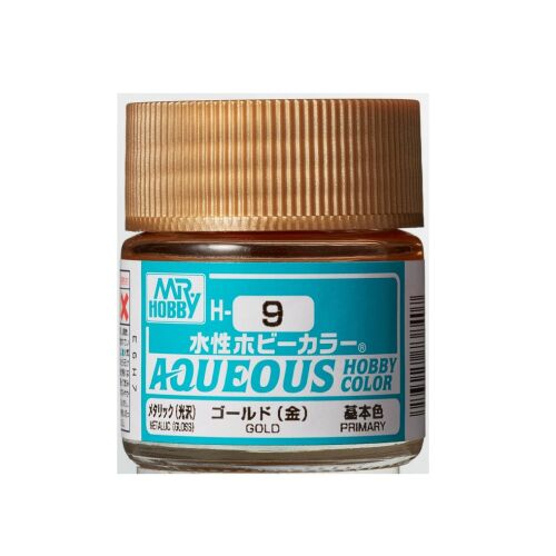 Mr. Hobby Aqueous Hobby Színezék - Arany - 10 ml