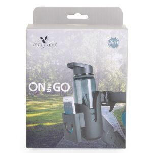 Cangaroo ON THE GO pohártartó és telefontartó 2in1, babakocsira 130294963 - Cangaroo