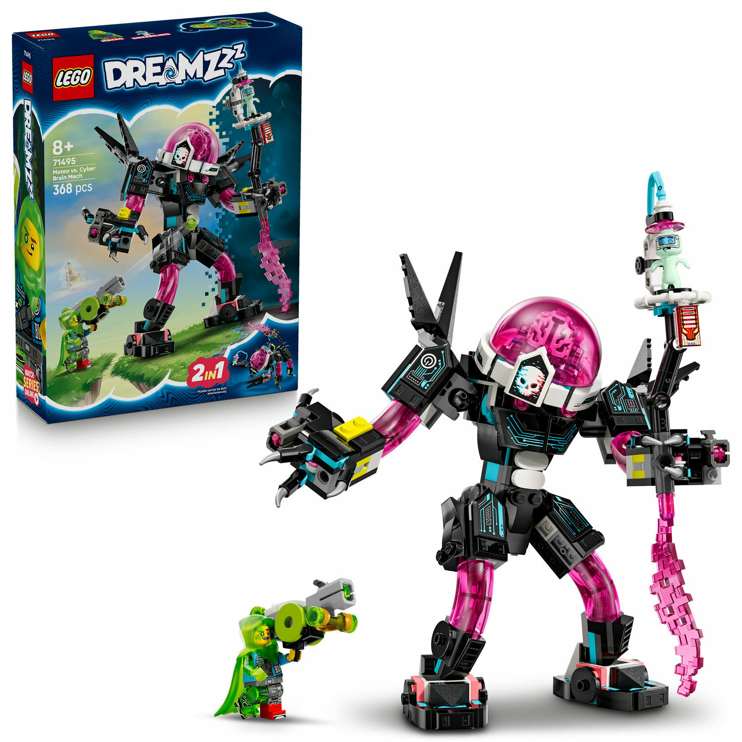 E-shop LEGO® DREAMZzz™ Mateo vs. Kybermozgový robot 71495