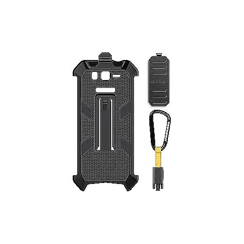 Ulefone Armor 20WT Fekete Védőtok Klipszel és Karabinerrel