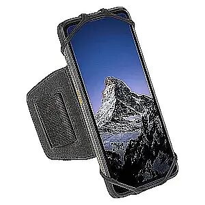 Ulefone sport karszalagos telefontartó, fekete, 4"-6,8", 360°-ban elforgatható