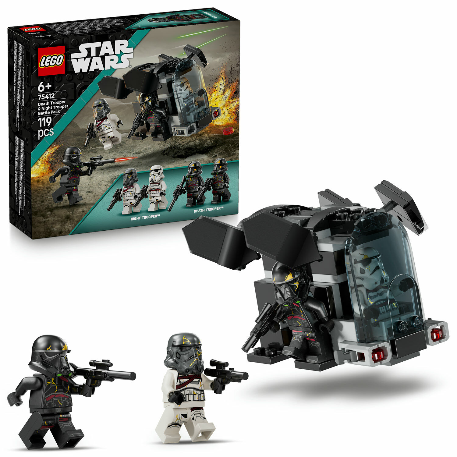 E-shop LEGO® Star Wars™ Bojový balíček: Death Trooper a Night Trooper 75412