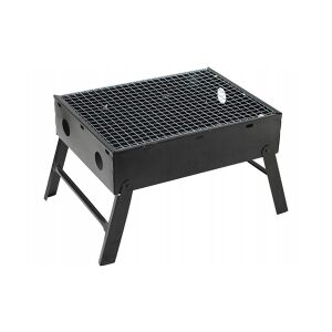 Prenosný kempingový gril - drevené uhlie, kufríkový dizajn 139836831 - Záhradné grily, pece