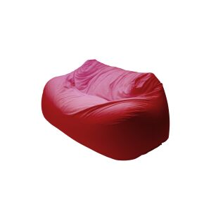 ZigZag Family3 piros babzsák kanapé, Puma szövet, 3 személyes - Babzsákfotel & Ülőke