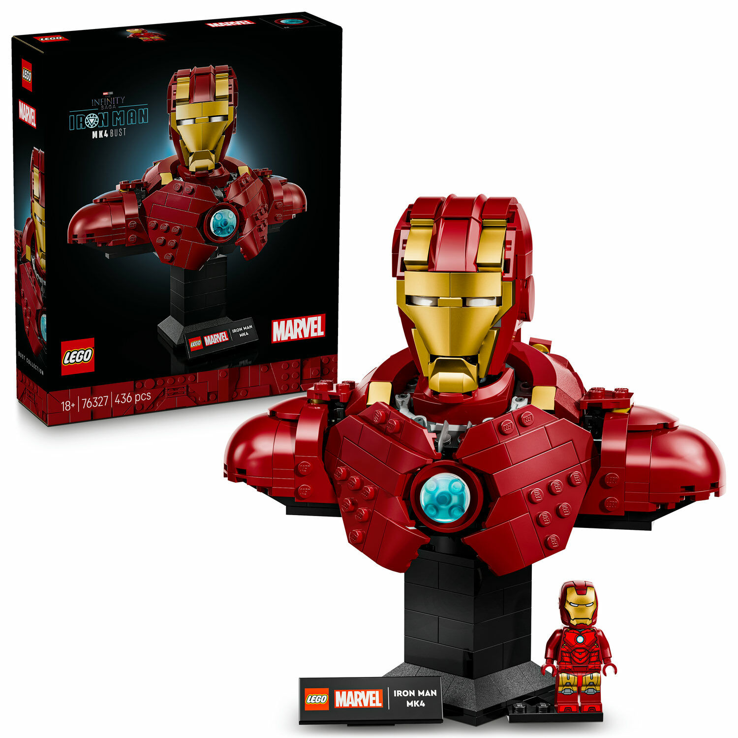 E-shop LEGO® Marvel Busta Iron Man MK4 76327