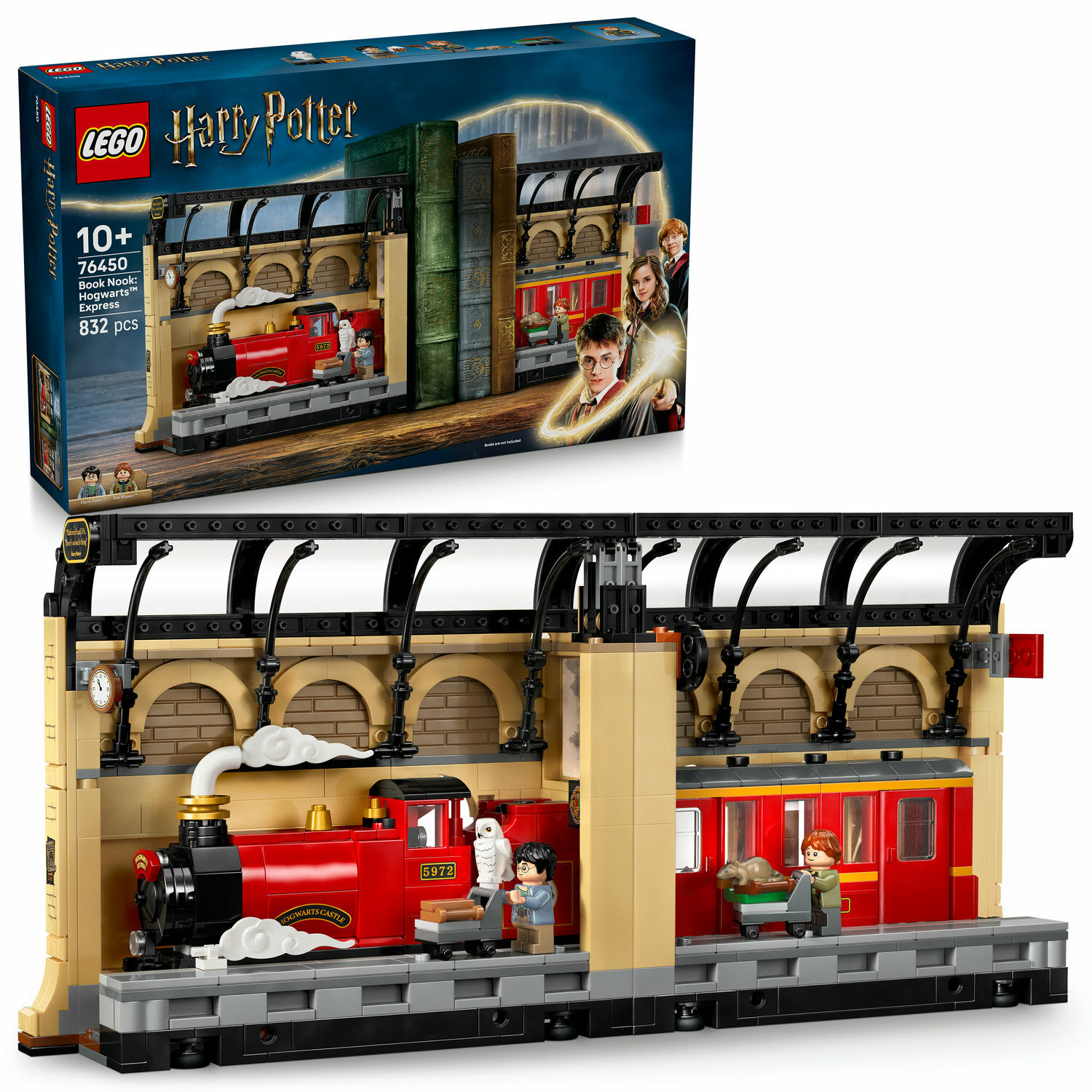 E-shop LEGO® Harry Potter™ Knižná zarážka: Rokfortský expres 76450