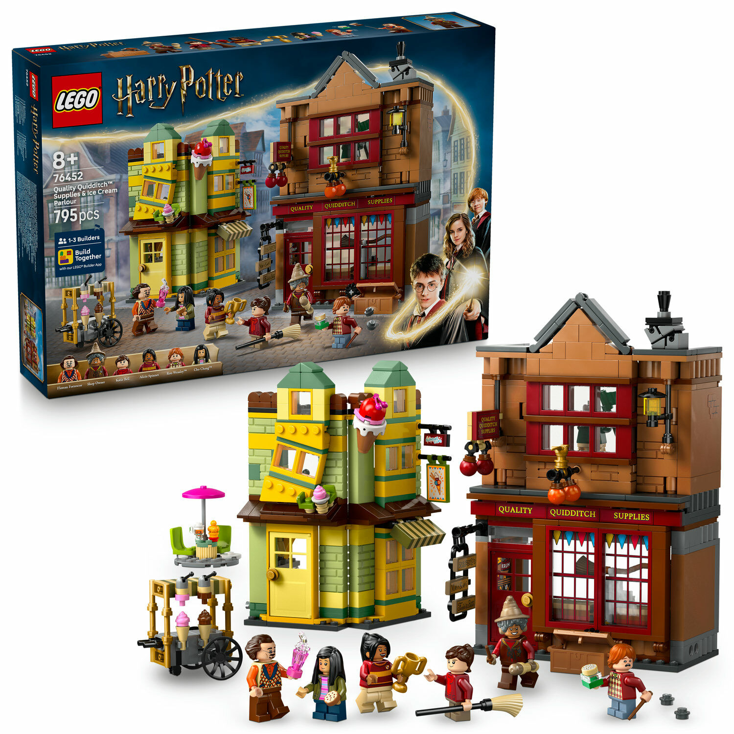 E-shop LEGO® Harry Potter™ Kvalitné metlobalové potreby a zmrzlináreň 76452