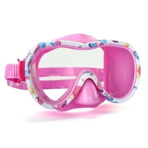 Úszómaszk gyerekeknek 6-12 éves korig, Unikornisos modell, 19.5x10x18cm, rózsaszín-fehér 130310551 - Búvárszemüveg