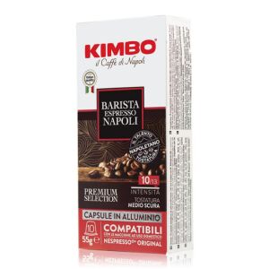 Kimbo Barista Espresso Napoli Nespresso Kompatible Kapseln - 10 Stück - Kaffeekapsel
