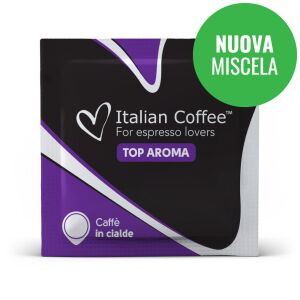 Top Aroma Italienische Kaffeepads ESE, 44mm Papierfilter, 100 Stück - Kaffeekapsel