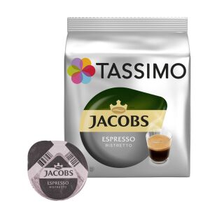 Jacobs Tassimo Espresso Ristretto Kávékapszulák - Kávépárna & Kávékapszula