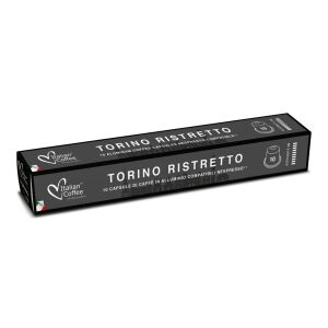 Kávové kapsuly Torino Ristretto kompatibilné s Nespresso, 10 kusov, značka Italian Coffee - Kávová kapsula