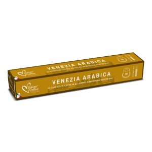 Hliníkové kávové kapsuly Venezia Arabica, kompatibilné s Nespresso, 10 kusov - Kávová kapsula