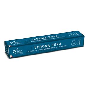 Verona Deka koffeinmentes Nespresso kompatibilis kávékapszula, 10 darab - Kávépárna & Kávékapszula