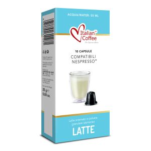 Italian Coffee Nespresso Kompatibilné Latte kapsuly, 10 kusov - Potraviny & Nápoje