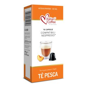 Italian Coffee Barack Ízű Tea Nespresso Kompatibilis Kapszulák, 10 darab - Nespresso