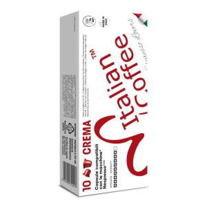Nespresso kompatible Italian Coffee Crema Cremoso Kaffeekapseln, 10 Stück - Kaffeekapsel