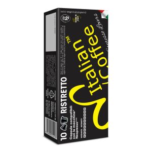 Italian Coffee Ristretto Nespresso kompatibilné kapsuly, 10 kusov - Potraviny & Nápoje