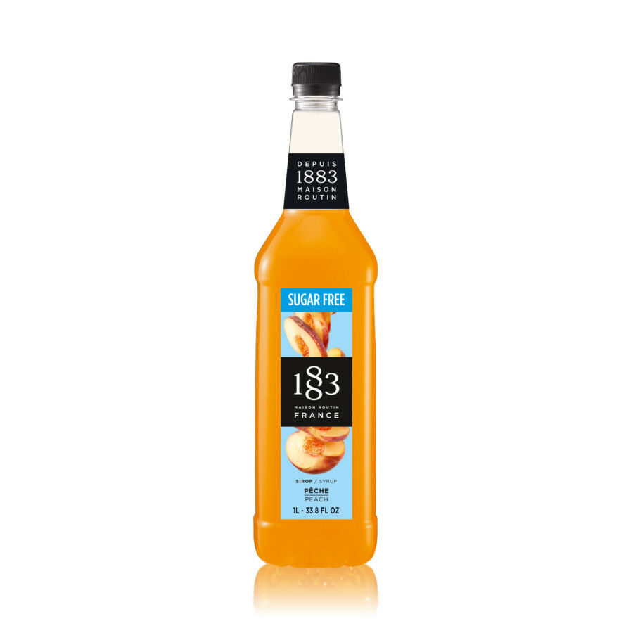 1883 broskyňový sirup bez cukru