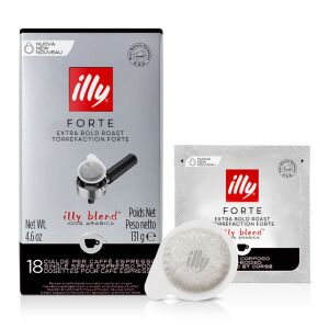 Illy Forte Extra Bold Roast Kaffeepads, 18 Stück - Kaffeekapsel