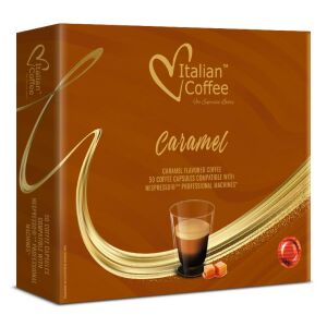 Italian Coffee Karamell Nespresso Professional Kompatibilis Kapszulák, 50 darab - Nespresso