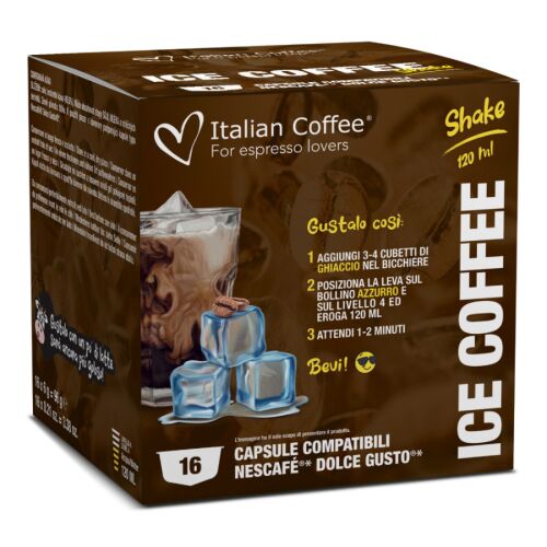 Italian Coffee Jeges Kávé Dolce Gusto Kompatibilis Kapszula, 16 darab
