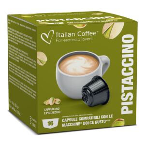 Italian Coffee Pistaccino Dolce Gusto Kompatibilis Kapszulák, 16 darab - Kávépárna & Kávékapszula